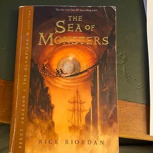 The Sea of Monsters Book by Rick Riordan
